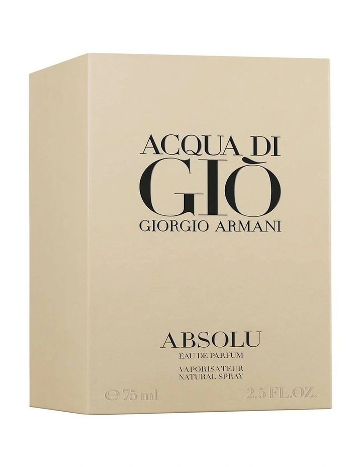 GIORGIO ARMANI ACQUA DI GIO ABSOLU INSTINCT EDP 125ML