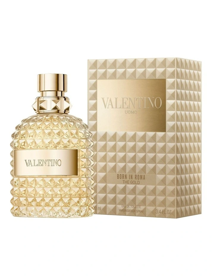 VALENTINO UOMO BORN IN ROMA THE GOLD EDT 100ML VALENTINO UOMO BORN IN ROMA THE GOLD EDT 100ML